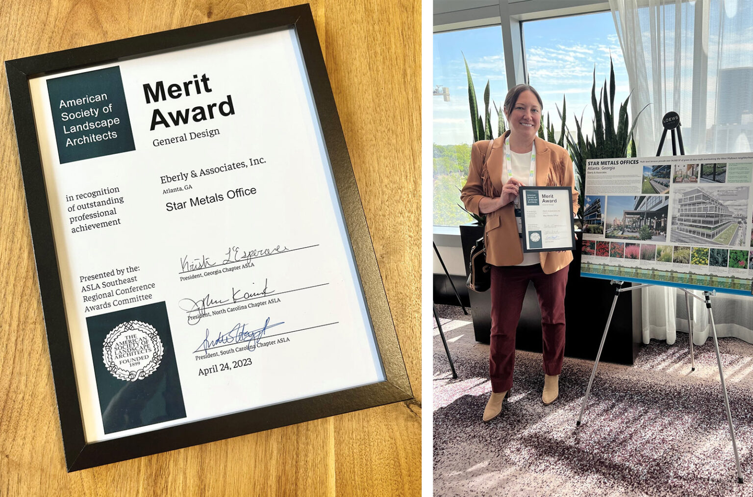 Star Metals Office Receives Merit Award